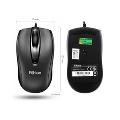 Chuột Fuhlen L102 (USB/đen)