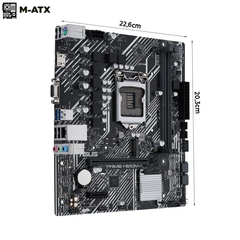 Mainboard ASUS PRIME H510M-K (Intel H510, Socket 1200, m-ATX, 2 khe Ram DDR4)