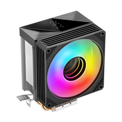 ￼Tản nhiệt khí Jungle Leopard KF200 DGT LED RGB - Đen new