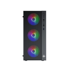 Vỏ Case Gaming KENOO ESPORT AF13-3F Đen - Case Gaming sẵn 3 FAN