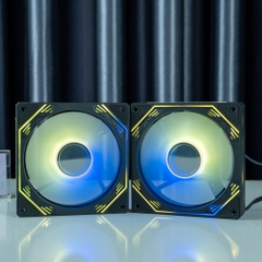 Bộ Kit 5 Fan F3 Led RGB sync hub - đã gồm hub + remote