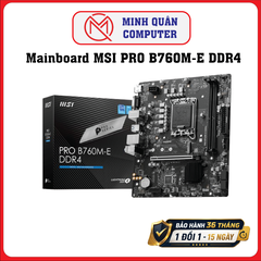 Mainboard MSI PRO B760M-E DDR4