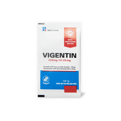 THUỐC BỘT PHA HỖN DỊCH UỐNG VIGENTIN 250mg/31,25mg