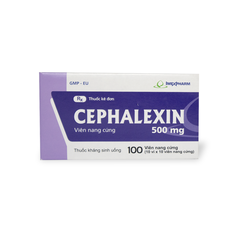 VIÊN UỐNG CEPHALEXIN 500mg