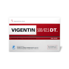 VIÊN UỐNG VIGENTIN 500/62,5 DT