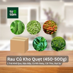 Combo Rau Củ Kho Quẹt | 500g
