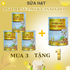 Sữa hạt Antima nutmilk canxi gold - mua 3 tặng 1
