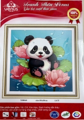 Tranh thêu kín Gấu trúc VS9048, kích thước 50x 50 cm