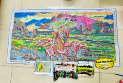 Tranh thêu kín Chúa chăn chiên MN0230