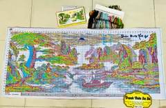 Tranh thêu Thuận buồm xuôi gió VS8032, kích thước 152x 66 cm