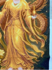 Tranh thành phẩm Quan âm VS8320, kt 65 x 90 cm