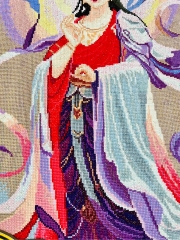 Tranh thành phẩm Quan âm ban phước