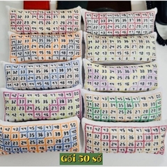 Gối ghim kim có số 100 số và 50 số