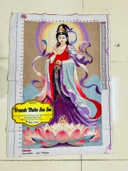 Tranh thành phẩm Quan âm ban phước