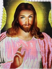 Tranh thêu chúa giê su 89001, kích thước 44x55 cm