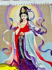 Tranh thành phẩm Quan âm ban phước