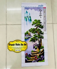 BỘ TỨ QUÝ XUÂN HẠ THU ĐÔNG THÊU SẴN