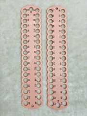 Bảng mica móc chỉ tranh thêu chữ thập