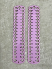 Bảng mica móc chỉ tranh thêu chữ thập