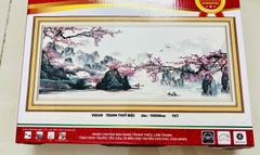 Tranh thêu kín Phong cảnh thủy mặc VS8269, kích thước 150 x 60 cm