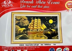 Tranh thêu kín Thuận buồm xuôi gió VS8046, kích thước 130 x 65 cm