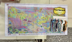 Tranh thêu kín Phong cảnh VS8048, kích thước 120x65 cm