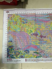 Tranh thêu kín Phong cảnh VS8048, kích thước 120x65 cm