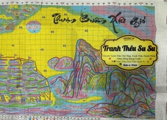 Tranh thêu kín Thuận buồm xuôi gió VS8229, kích thước 120x65 cm