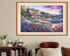 TRANH THÊU KÍN PHONG CẢNH YÊN BÌNH VS9149, KÍCH THƯỚC 67 x 87 cm