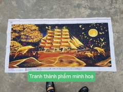 Tranh thêu kín Thuận buồm xuôi gió VS8046, kích thước 130 x 65 cm