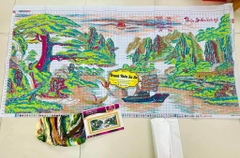 Tranh thêu Thuận buồm xuôi gió 60335, kích thước 190x 85 cm