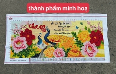 Tranh thêu kín Cha mẹ VS8035, kích thước 110x 50 cm