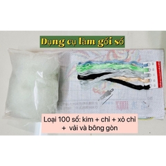 Gối ghim kim có số 100 số và 50 số