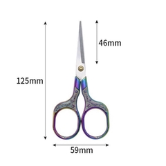 Kéo hoa mận bấm chỉ siêu ngọt, thêu tranh chữ thập