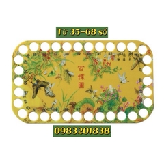 Bảng mica móc chỉ tranh thêu chữ thập