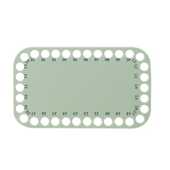 Bảng mica móc chỉ tranh thêu chữ thập