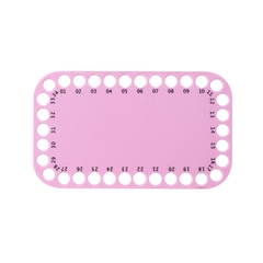 Bảng mica móc chỉ tranh thêu chữ thập