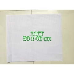 Vải aida thêu tranh chữ thập cho 11CT (thêu 3 sợi) và 14CT (thêu 2 sợi)