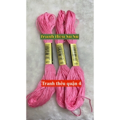 [HCM] 1 tép chỉ thêu cotton theo mã theo hệ DMC, mã từ 600 đến 699