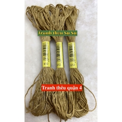 [HCM] 1 tép chỉ thêu cotton theo mã theo hệ DMC, mã từ 600 đến 699