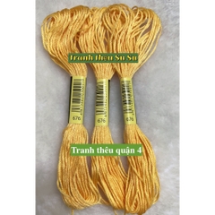 [HCM] 1 tép chỉ thêu cotton theo mã theo hệ DMC, mã từ 600 đến 699