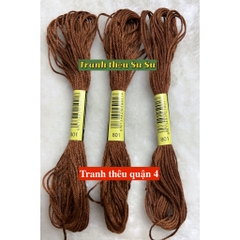 [HCM] 1 tép chỉ thêu cotton theo mã theo hệ DMC, mã từ 800 đến 899