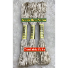 [HCM] 1 tép chỉ thêu cotton theo mã theo hệ DMC, mã từ 800 đến 899