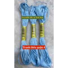 [HCM] 1 tép chỉ thêu cotton theo mã theo hệ DMC, mã từ 800 đến 899