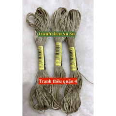 [HCM] 1 tép chỉ thêu cotton theo mã theo hệ DMC, mã từ 3011 đến 3078