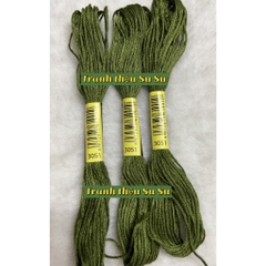 [HCM] 1 tép chỉ thêu cotton theo mã theo hệ DMC, mã từ 3011 đến 3078