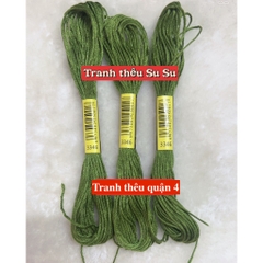 Mã từ 3325 đến 3371 (giá 1 tép) chỉ thêu cotton theo mã theo hệ DMC