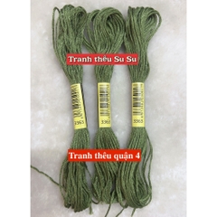 Mã từ 3325 đến 3371 (giá 1 tép) chỉ thêu cotton theo mã theo hệ DMC