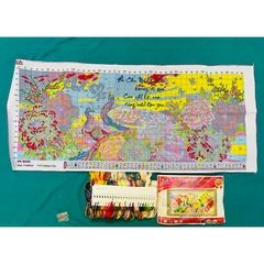 Tranh thêu kín Cha mẹ VS8035, kích thước 110x 50 cm