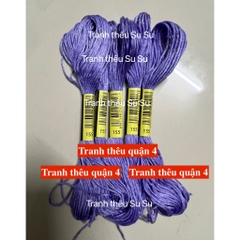 Mã từ 150 đến 169 (giá 1 tép) chỉ thêu cotton theo mã theo hệ DMC